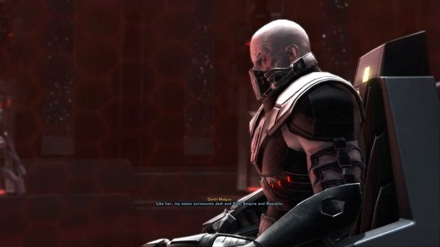 [SWTOR] Getting the most info out of Darth Malgus's interrogation... смотреть онлайн