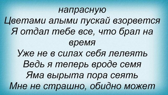 Слова песни Дельфин - Ласты смотреть онлайн
