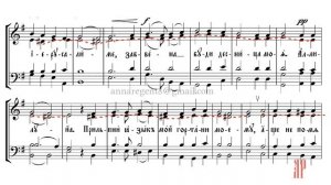 НА РЕКАХ ВАВИЛОНСКИХ, муз.Крупицкого - Альтовая партия