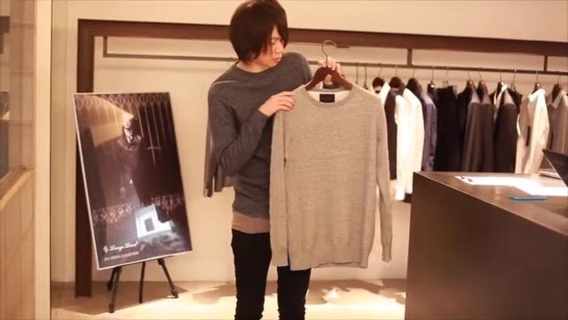Lounge Lizard ラウンジリザード JEANS YARN MADE IN ITALY × COMPACT POTTER プルオーバーニット【商品紹介】 смотреть онлайн