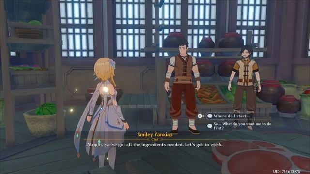 Chicken Tofu Pudding [New Recipe 1.6] - A Dish beyond Mortal Ken Quest | Genshin Impact Quest 1.6 смотреть онлайн