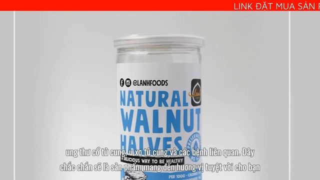 HẠT ÓC CHÓ HARLEY USA LANHFOODS (300G) - ĂN VẶT LẠI VỪA NGON VỪA BỔ