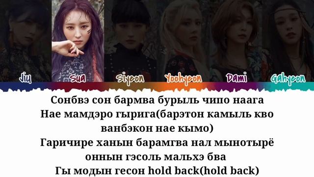 Dreamcatcher (드림캐쳐) - 'SAHARA' кириллизация смотреть онлайн