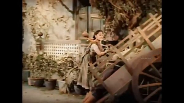 Индийский фильм Борьба (1950) Цветная версия