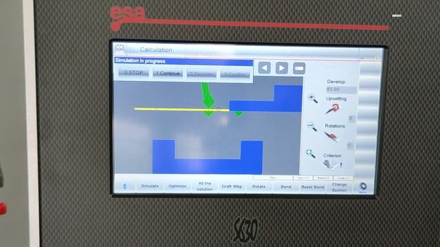 100T3200 CNC Hydraulic Press Brake , Interactive 2D Graphic Editor S630 Controller смотреть онлайн