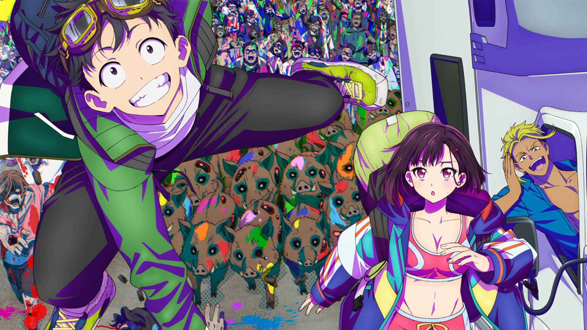 Зомби-апокалипсис и 100 предсмертных дел (2023) — 1 сезон 1 серия | Zom 100 (Дубляж SB + RHS) смотреть онлайн