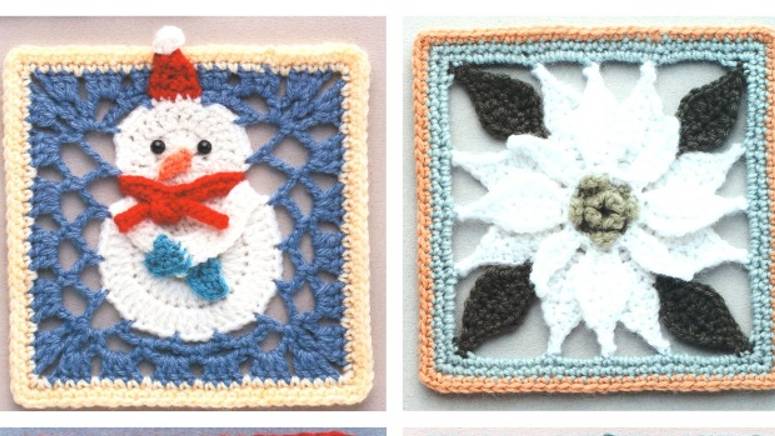 ❄️🎄🎅 НОВОГОДНИЕ и РОЖДЕСТВЕНСКИЕ мотивы. Вязание крючком. 🎅🎄❄️ смотреть онлайн