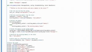 Long Term Memory: Lesson 2: LangGraph Store