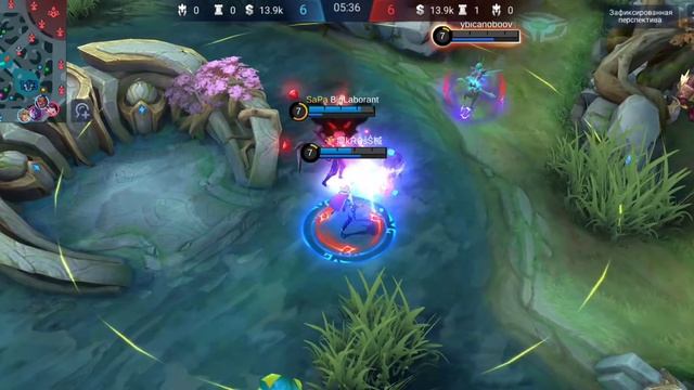 Нарезка из видео Селена/ Мобайл легенд!!