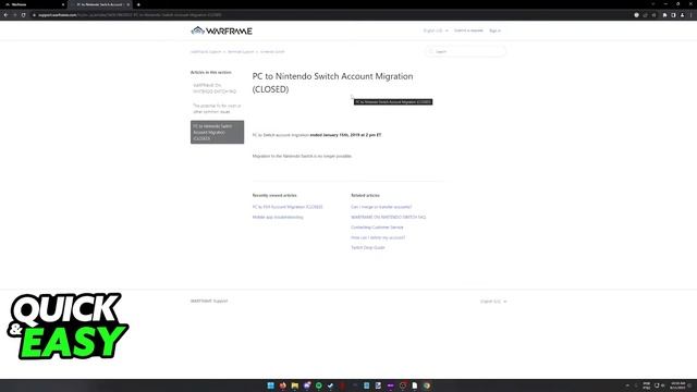 How To Change Warframe Account on Switch ?? смотреть онлайн