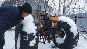 Ставлю мотоблок на мотовездеход трицикл для рыбалки