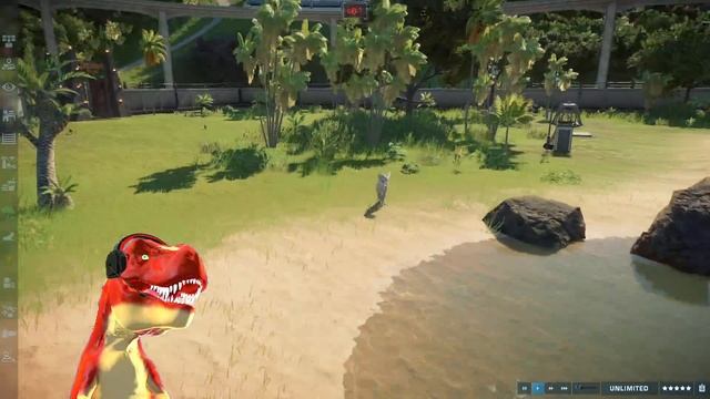 BABY T-REX Attacked by INDOMINUS REX!! | Jurassic World Evolution 2 смотреть онлайн