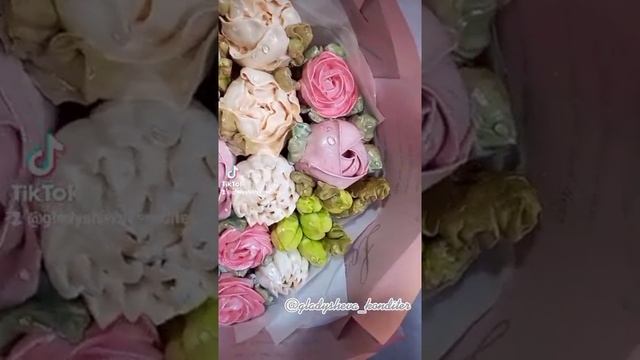 Букет зефирных цветов смотреть онлайн