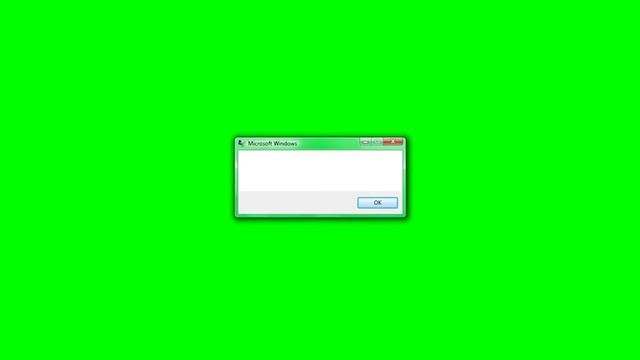 Windows Error Green Screen Template (HD) - No Copyright! смотреть онлайн