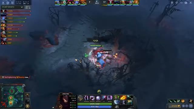 Liquid.Miracle- Spectre Most Epic | 9703 MMR Dota 2 смотреть онлайн