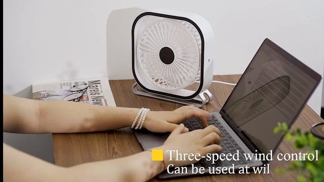 Essager Type-c Desk Fan смотреть онлайн