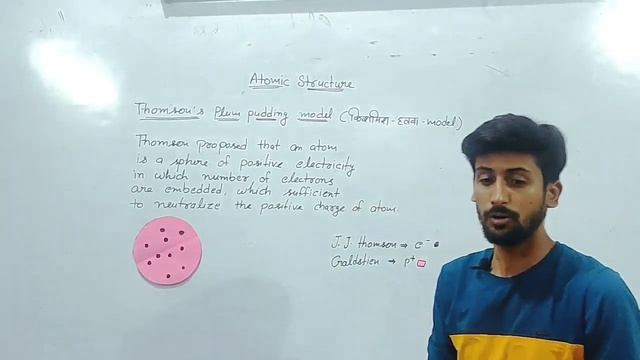 Atomic Structure Lecture-4 (Plum Pudding Model) Class-11th смотреть онлайн