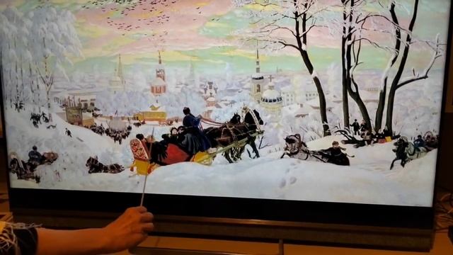 Масленица Б.Кустодиева смотреть онлайн