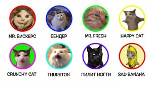 Все коты из мемов за 21 минуту