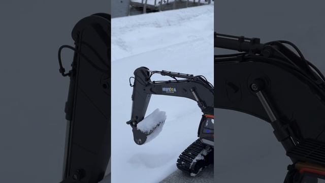 Радиоуправляемый экскаватор HUINA HN1592 и HN1593, сайт cars-kids.com смотреть онлайн