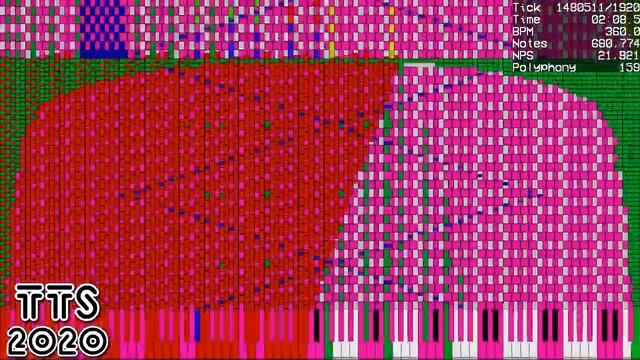 [Black MIDI] Alan Walker - Fade Black ULTRA CRASH 19 Million Notes смотреть онлайн