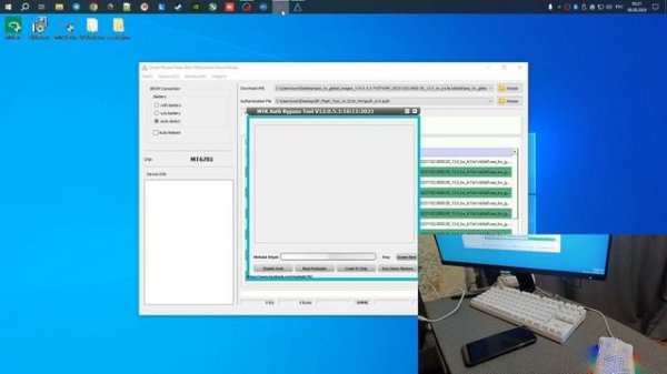 Прошивка телефона Xiaomi на MTK с заблокированным загрузчиком в SP Flash Tool через Brom Mode