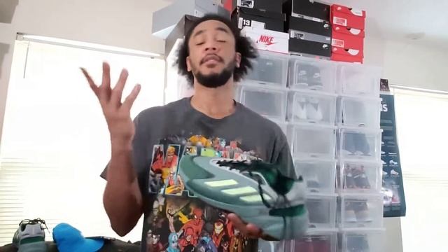 Adidas Ozelia - Dark Green смотреть онлайн