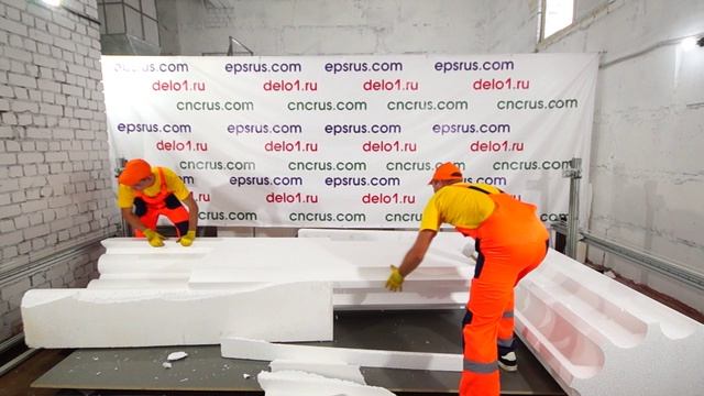 ЧПУ станок для резки пенопласта ФРП-04. смотреть онлайн