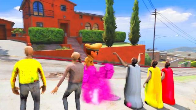 Black Little Singham Killed Kicko, Shiva And Shinchan In Gta 5 | Gta 5 Gameplay смотреть онлайн