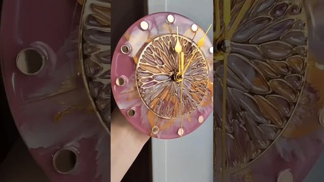 Часы из эпоксидной смолы смотреть онлайн