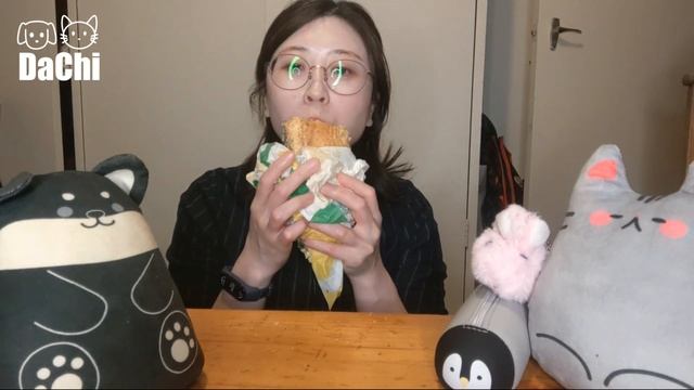 Mukbang | Chicken Teriyaki Subway Footlong | ASMR смотреть онлайн