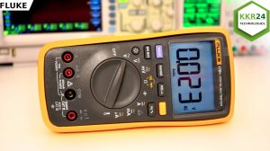 Чем же так хорош? FLUKE 17B+ цифровой мультиметр