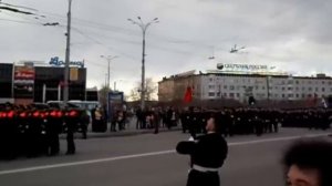 Victory parade full rehearsal in Murmansk -- Генрепетиция Парада победы в Мурманске