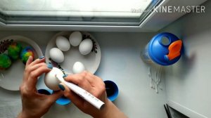 Красим яйца. Пасха.