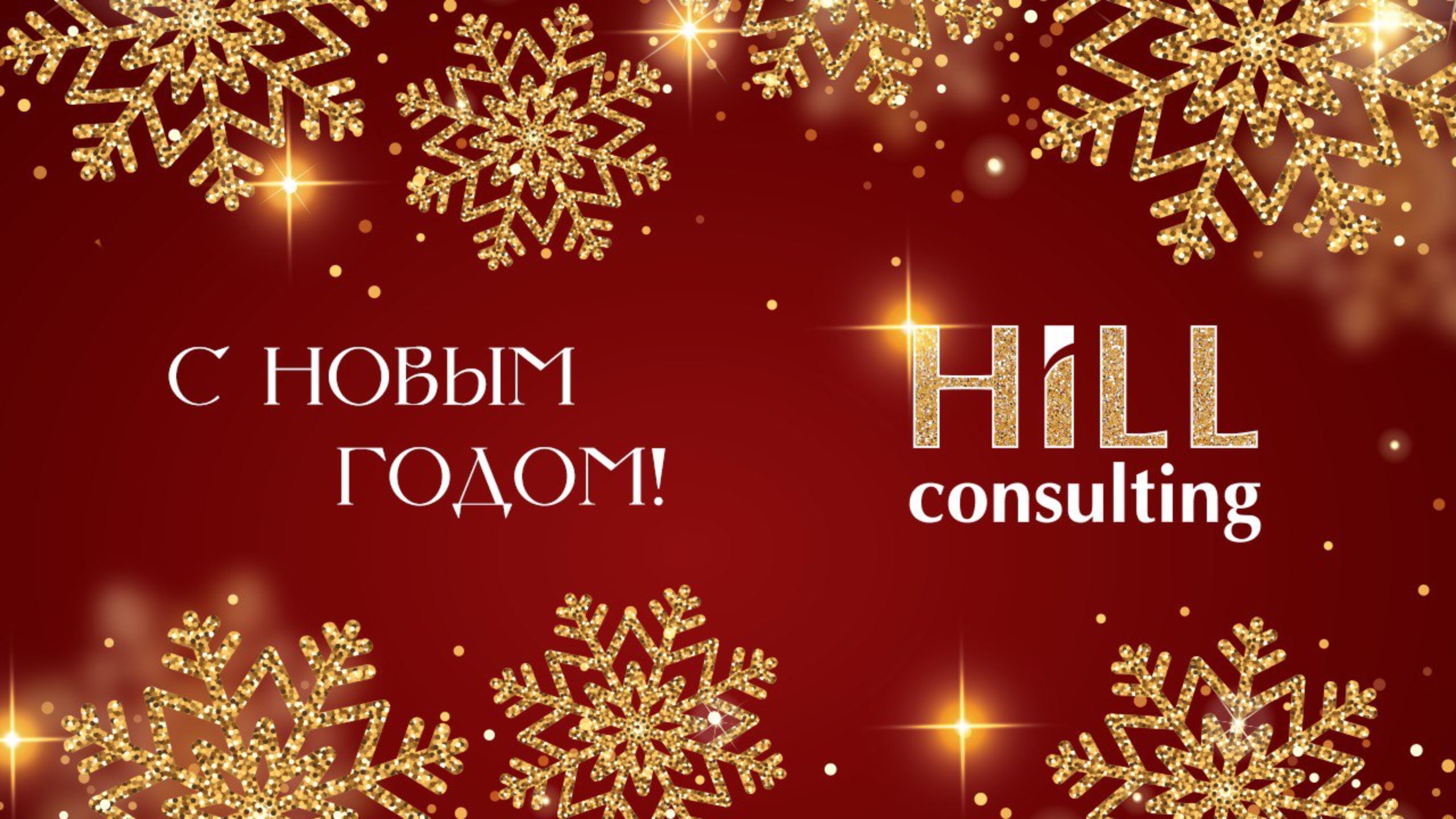 С наступающим Новым 2025 годом! Hill Consulting