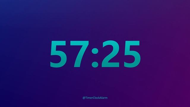 100 Minute Stopwatch 🟣 Timer (No Music)