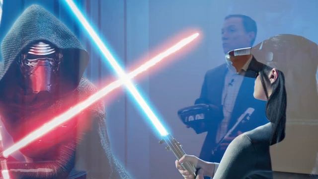 Lenovo Skywalker Lightsaber for Star Wars Jedi Challenges смотреть онлайн