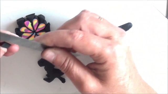 (TUTO)FIMO EFFECT NEON CANE FLEUR PENDENTIF FLEURI смотреть онлайн