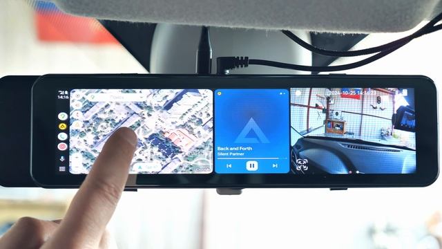 TrendVision CarPlay Mirror - Навигация смотреть онлайн