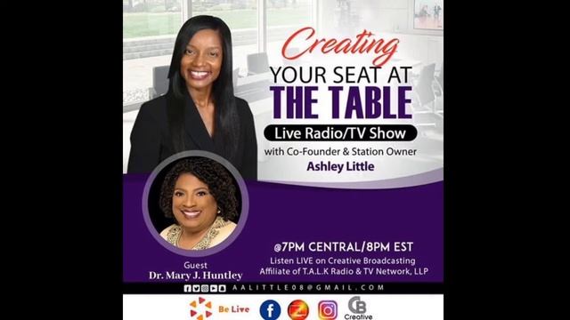 "Creating Your Seat At The Table" with Host Ashley Little 5/21/19 смотреть онлайн
