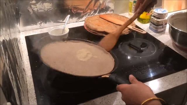 Galette a la maison : Homemade buckwheat crepe смотреть онлайн