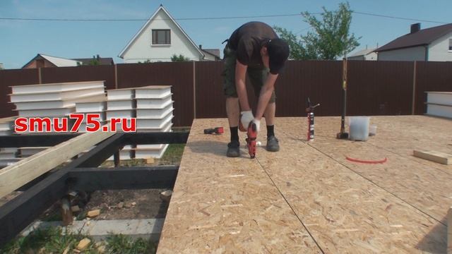 Строительство дома из СИП панелей. смотреть онлайн