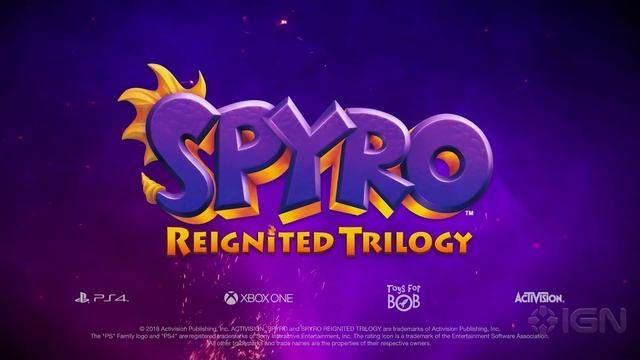 Spyro Reignited Trilogy: Ripto Boss Fight Teaser смотреть онлайн