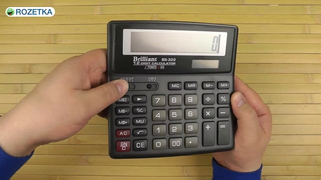 Распаковка Brilliant 12-разрядный BS-322 смотреть онлайн