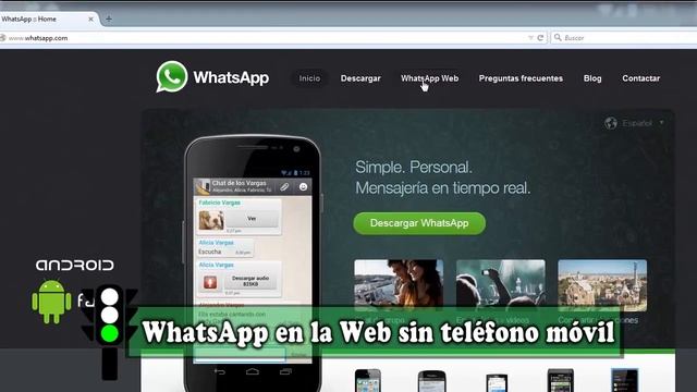 Cómo instalar WhatsApp en la Web | Somos Android смотреть онлайн