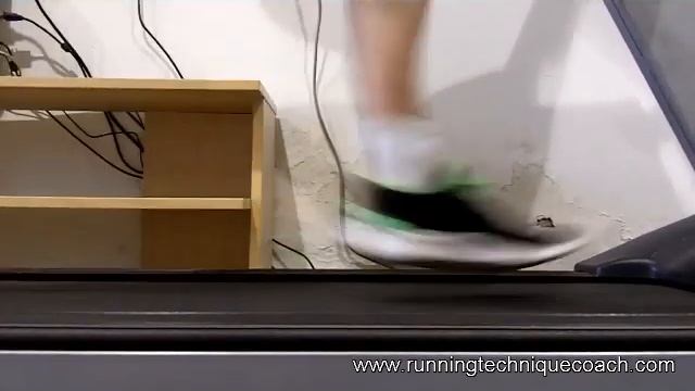 Nike Free Run 15kph foot strike смотреть онлайн