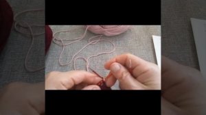 Узор  ленивым жаккардом по кругу