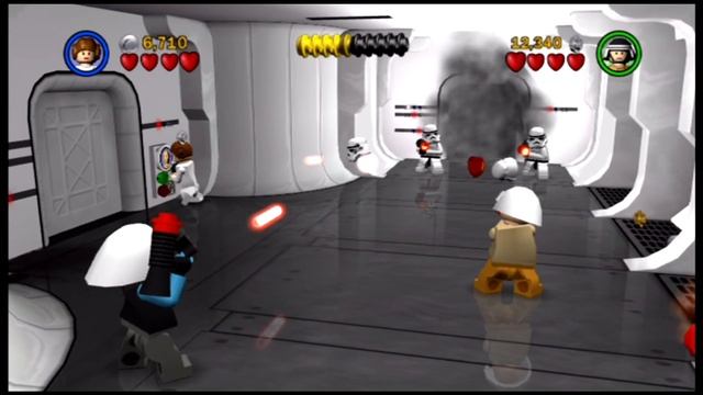 Lego Star Wars II Part 1 - A New Genocide (Cdr. Charmander & Col. Cubone Play) смотреть онлайн