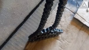 Бурлак Азимут замена цепи