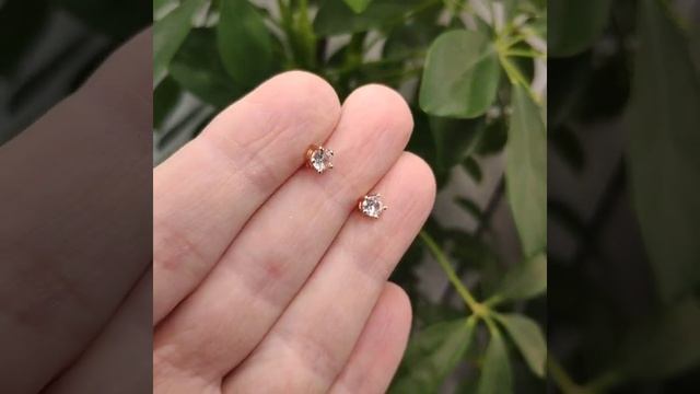 Серьги-гвоздики (диаметр 4 мм), мед. сплав, Fallon 16 BYN Доставка по БЕЛАРУСИ смотреть онлайн